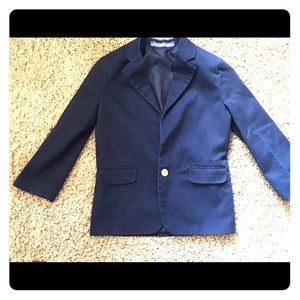 Little boys navy blazer